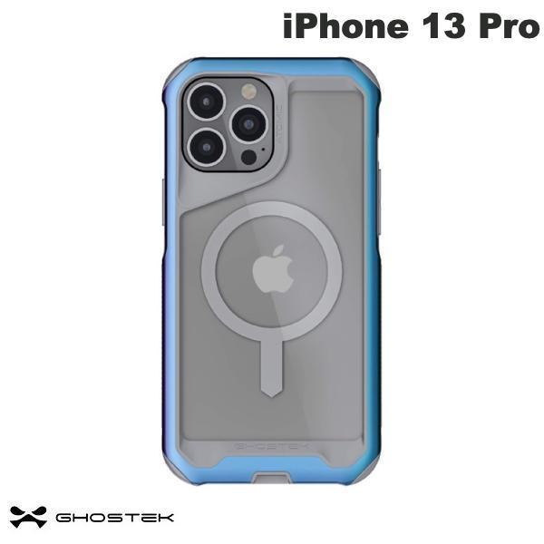 GHOSTEK ゴーステック iPhone 13 Pro Atomic Slim 4 MagSafe対応 アルミ合金製スリムケース プラズマ GHOCAS2856