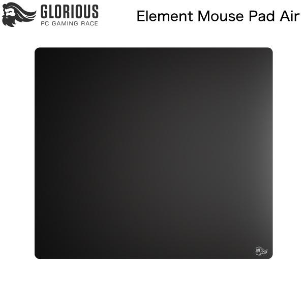 Glorious グロリアスピーシーゲーミングレース Element Mouse Pad Air 超薄型ポリカーボネート ゲーミングマウスパッド ブラック