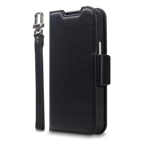 Corallo コラーロ iPhone 13 Pro NU SMOOTH 手帳型ケース Black CR_IMPCSPLNS_BK
