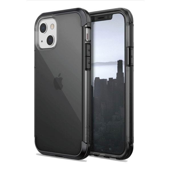 RAPTIC ラプティック iPhone 13 Air 耐衝撃ハイブリッドケース Smoke RT_IMNCSAPAR_SM