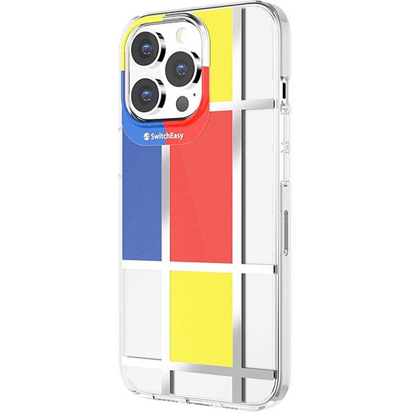 SwitchEasy スイッチイージー iPhone 13 Pro Max Artist PCxTPU ハイブリッドケース Mondrian SE_IMLCSPTAI_MD