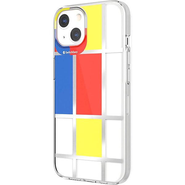 SwitchEasy スイッチイージー iPhone 13 Artist PCxTPU ハイブリッドケース Mondrian SE_IMNCSPTAI_MD