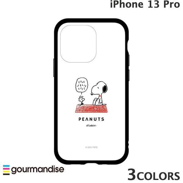 gourmandise iPhone 13 Pro IIIIfi+ (イーフィット) ケース ピーナッツ スヌーピー グルマンディーズ