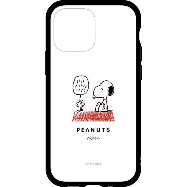 gourmandise グルマンディーズ iPhone 13 Pro Max IIIIfi+ (イーフィット) ケース ピーナッツ スヌーピー ドッグハウス SNG-603A