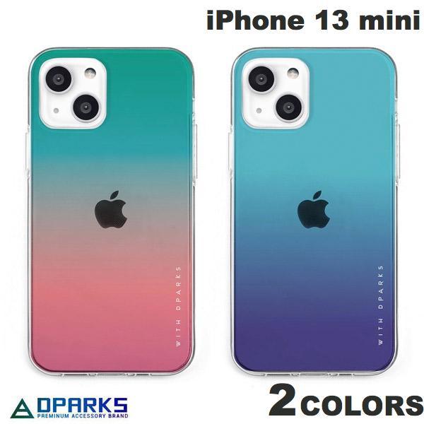Dparks iPhone 13 mini ソフトクリアケース グラデーション  ディーパークス