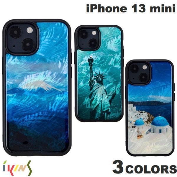 Ikins iPhone 13 mini  天然貝ケース  アイキンス