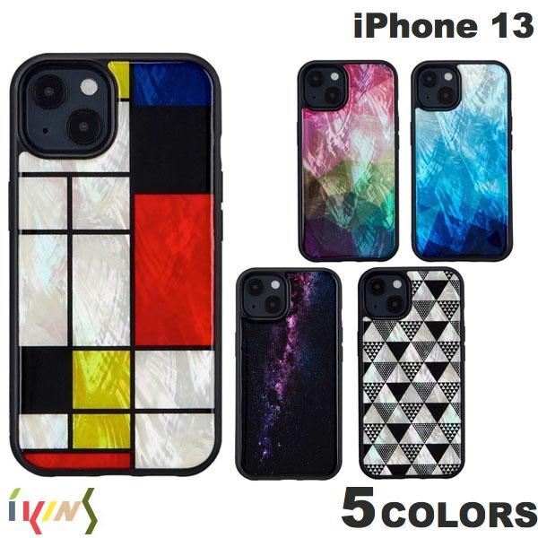 Ikins iPhone 13 天然貝ケース  アイキンス