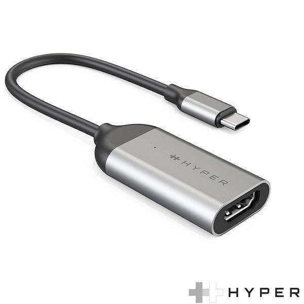 HYPER++ nCp[ HyperDrive USB-C to 8K 60Hz / 4K 144Hz HDMI 2.1 HDR A_v^ HP-HDH8K lR|X