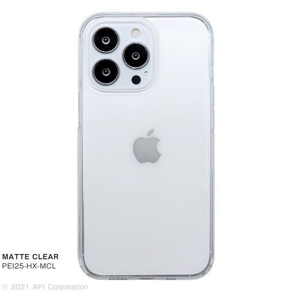 apeiros アピロス iPhone 13 Pro クリスタルアーマー HEXAGON MATTE CLEAR PEI25-HX-MCL