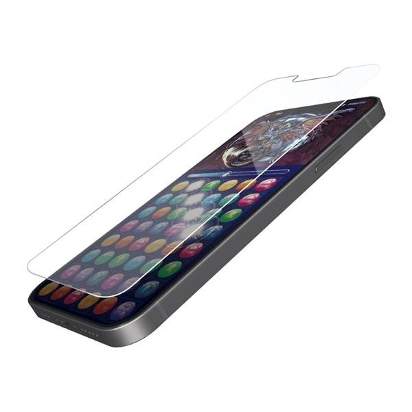エレコム ELECOM iPhone 13 mini ガラスフィルム ゲーミング 光沢 0.33mm PM-A21AFLGGE