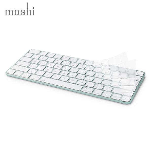 moshi エヴォ M1 iMac 対応 Apple Touch ID搭載 Magic Keyboard用 キーボードカバー Clearguard US配列 mo-cld-mkuu