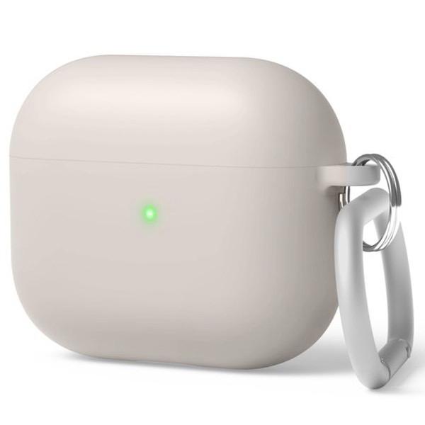 elago エラゴ AirPods 第3世代 LIQUID HYBRID HANG CASE Stone EL_AP3CSSCLG_ST