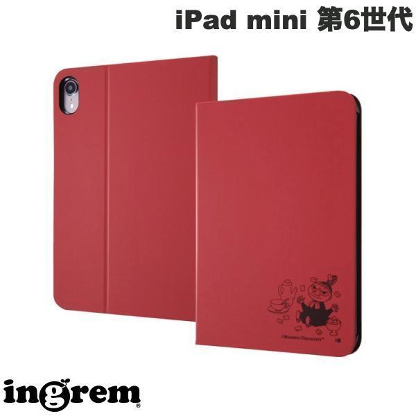 ingrem イングレム iPad mini 第6世代 ムーミン レザーケース リトルミイ IJ-APA17LCR/MT016
