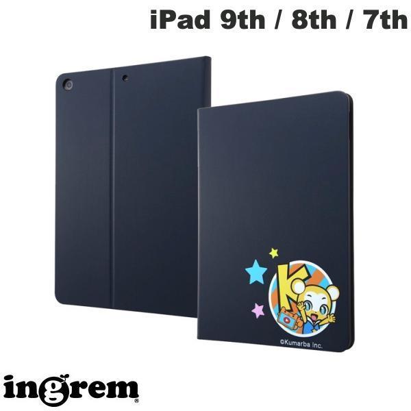 ingrem イングレム iPad 9th / 8th / 7th クマーバ レザーケース クマーバのK! IJ-KPA14LCN/KMB4