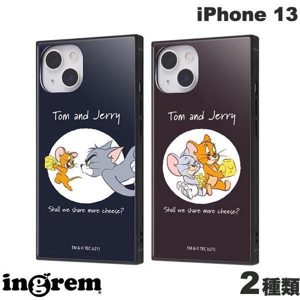 ingrem iPhone 13 トムとジェリー 耐衝撃ハイブリッドケース KAKU  イングレム