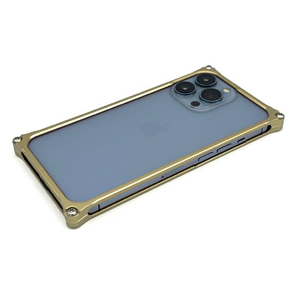 GILD design ギルドデザイン iPhone 14 / 13 / 13 Pro ソリッドバンパー シャンパンゴールド GI-431CG