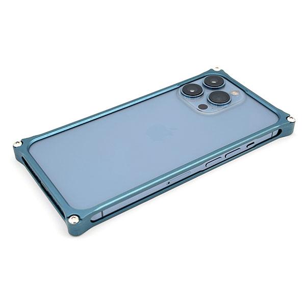 GILD design ギルドデザイン iPhone 14 / 13 / 13 Pro ソリッドバンパー マットブルー GI-431MBL