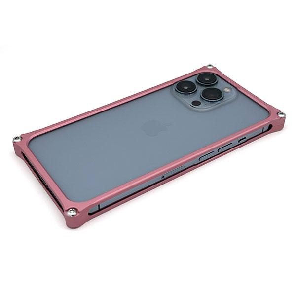 GILD design ギルドデザイン iPhone 14 / 13 / 13 Pro ソリッドバンパー マットピンク GI-431MP