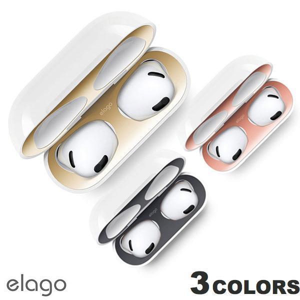 elago AirPods 3 DUST GUARD  _XgK[h {̕ t^ e2 GS lR|X
