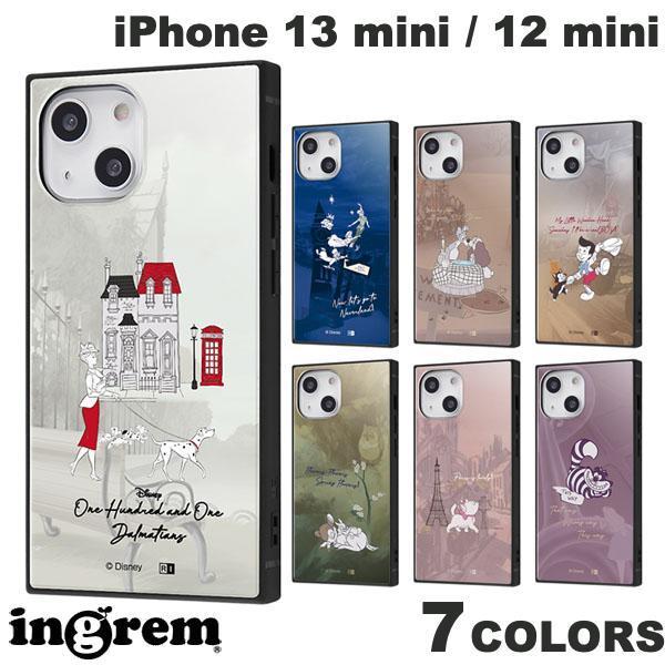 ingrem iPhone 13 mini / 12 mini ディズニーキャラクター 耐衝撃ハイブリッドケース KAKU 名作  イングレム