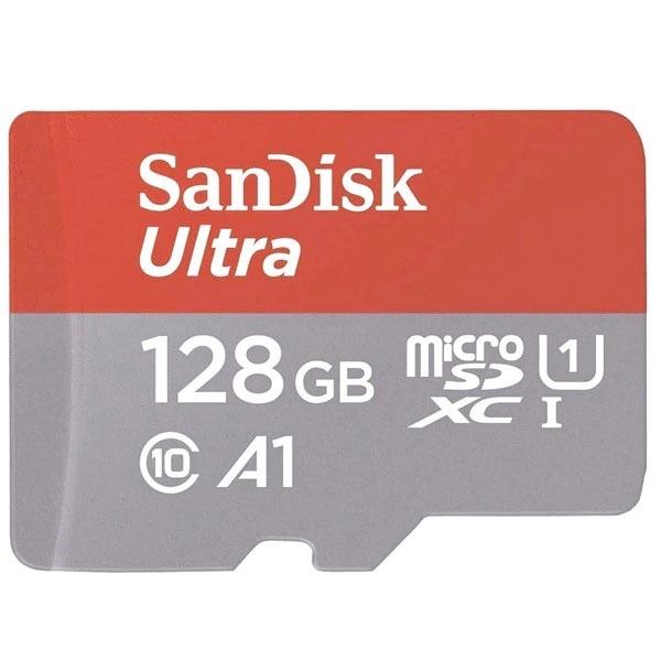 SanDisk サンディスク 128GB Ultra microSDXC UHS1 Class10 120MB/s アダプタ無 A1対応 海外パッケージ SDSQUA4-128G-GN6MN