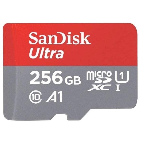 SanDisk サンディスク 256GB Ultra microSDXC UHS1 Class10 120MB/s アダプタ無 A1対応 海外パッケージ SDSQUA4-256G-GN6MN