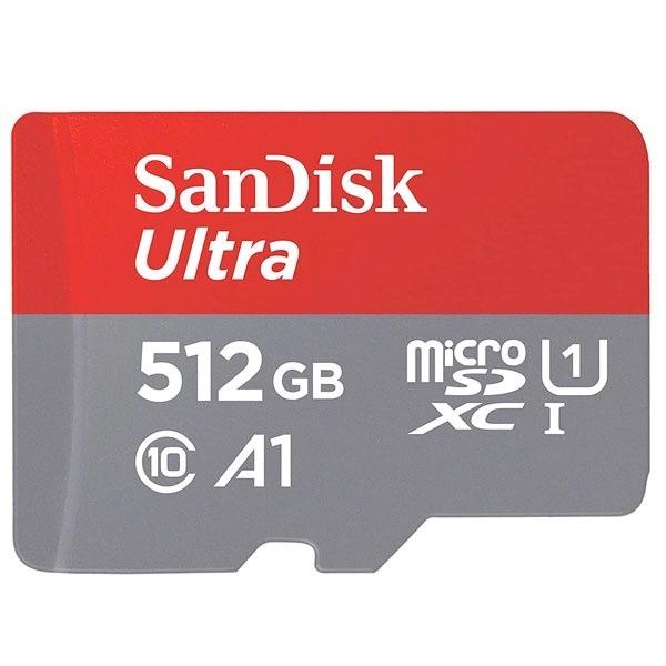SanDisk サンディスク 512GB Ultra microSDXC UHS1 Class10 120MB/s アダプタ無 A1対応 海外パッケージ SDSQUA4-512G-GN6MN