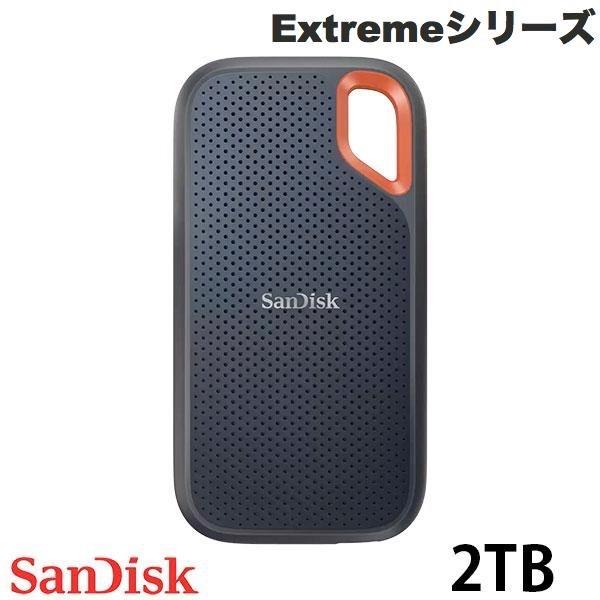 SanDisk 2TB ExtremeV[Y C^[tFCXUSB3.2TypeA+TypeC/Gen2 R=1050MB/s W=1000MB/s |[^uSSD COpbP[W lR|Xs