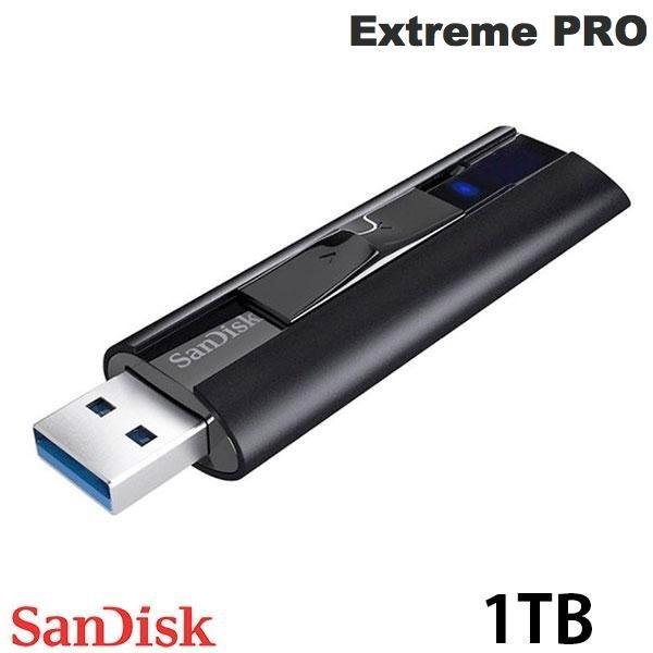 SanDisk サンディスク 1TB Extreme PRO R=420MB/s W=380MB/s USB 3.2 (Gen 1) フラッシュメモリー 海外パッケージ SDCZ880-1T00-G46