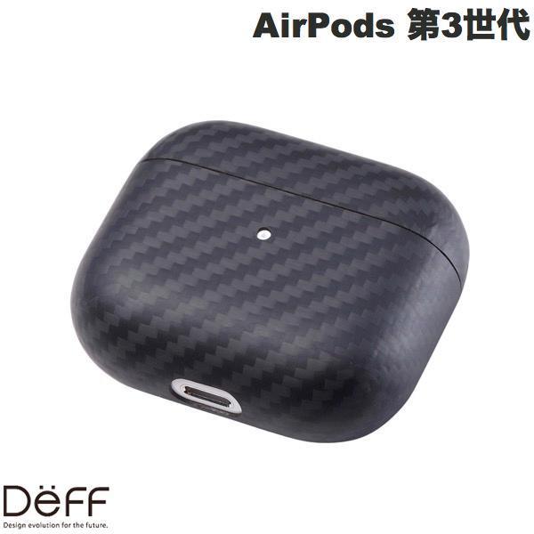 Deff ディーフ AirPods 第3世代 DURO ケブラーケース マットブラック DCS-AP3DKVBK