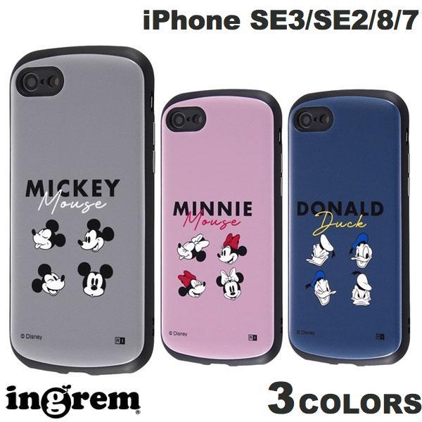 ingrem iPhone SE 第3世代 / SE 第2世代 / 8 / 7 ディズニーキャラクター 耐衝撃ケース MiA イングレム