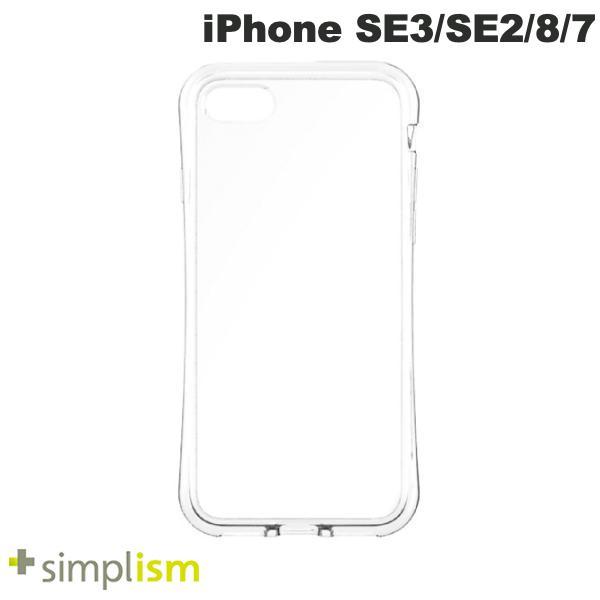 Simplism シンプリズム iPhone SE 第3世代 / SE 第2世代 / 8 / 7 [Turtle Grip] ハイブリッドケース クリア TR-IP224-TTG-CL