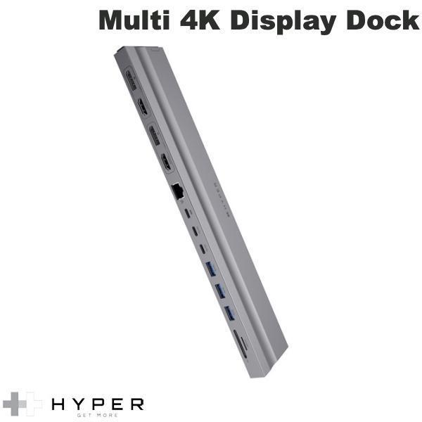 HYPER++ ハイパー MacBook Pro 2021~2016 / Air 2020~2018 M1 対応 Multi 4K Display Dock PD 100W対応 ドッキングステーション