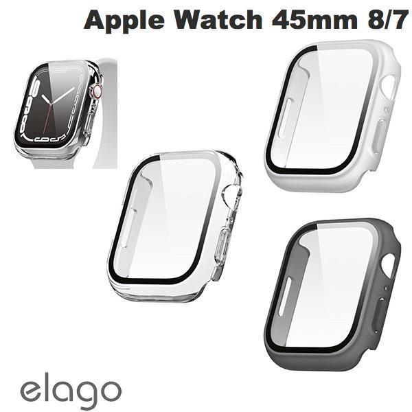 elago Apple Watch 45mm Series 8 / 7 CLEAR SHIELD CASE エラゴ