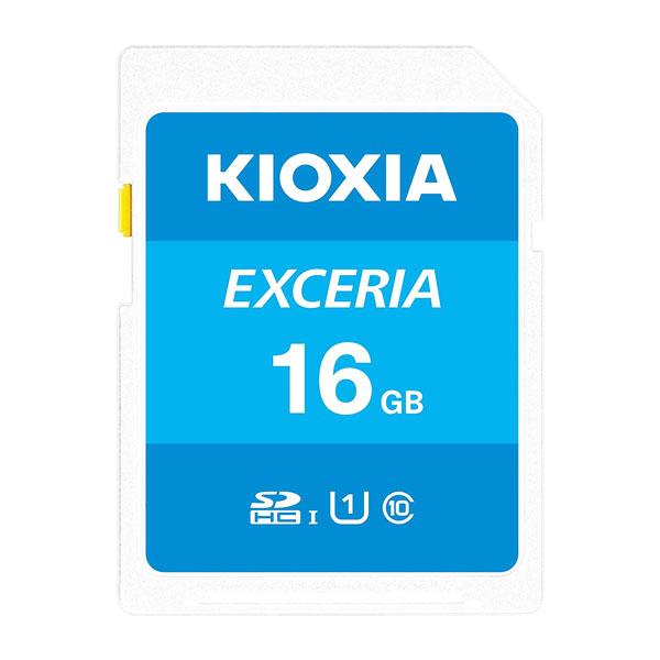 KIOXIA キオクシア 16GB EXCERIA UHS1 Class10 U1 SDHC メモリカード 海外パッケージ LNEX1L016GG4