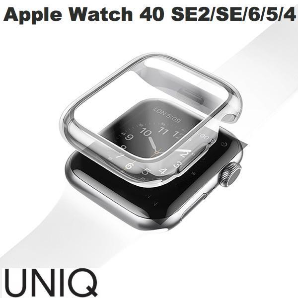 UNIQ ユニーク Apple Watch 40mm SE 第2世代 / SE / 6 / 5 / 4 GARDE TPU+PC ハイブリッドクリアケース DOVE CLEAR UNIQ-40MM-GARCLR