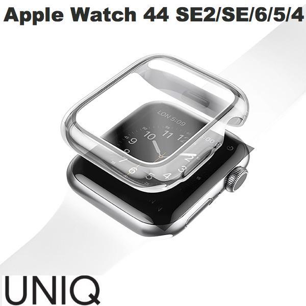 UNIQ ユニーク Apple Watch 44mm SE 第2世代 / SE / 6 / 5 / 4 GARDE TPU+PC ハイブリッドクリアケース DOVE CLEAR UNIQ-44MM-GARCLR