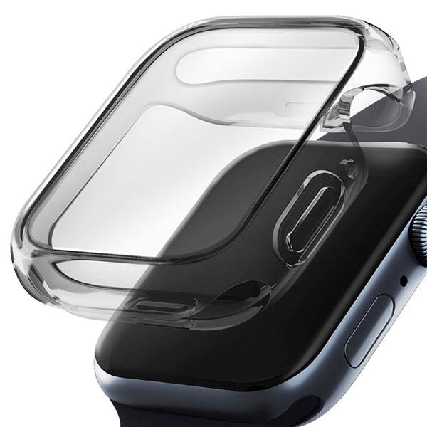 UNIQ ユニーク Apple Watch 45mm Series 8 / 7 GARDE TPU + PC ハイブリッドケース SMOKED TINTED GREY UNIQ-45MM-GARSMK