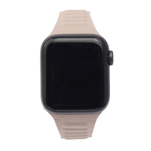 WEARPLANET Apple Watch 41 / 40 / 38mm Slim Line マグネットリンクバンド Cream Taupe