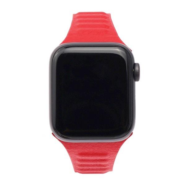 WEARPLANET Apple Watch 41 / 40 / 38mm Slim Line マグネットリンクバンド Lips Red