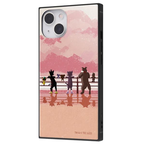 ingrem イングレム iPhone 13 トムとジェリー 耐衝撃ハイブリッドケース KAKU アートコレクション_仲間たち IQ-WP31K3TB/TJ24