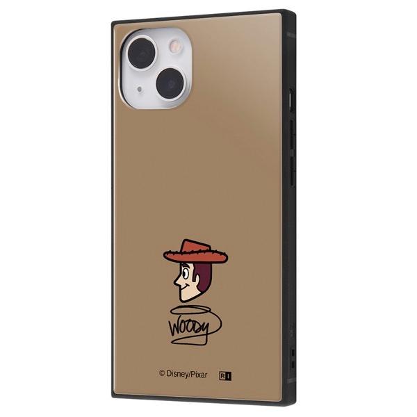 ingrem イングレム iPhone 13 ディズニー・ピクサーキャラクター 耐衝撃ハイブリッドケース KAKU  ウッディ 横顔