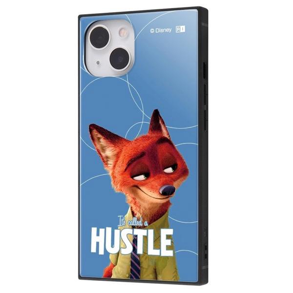 ingrem イングレム iPhone 13 ディズニーキャラクター 耐衝撃ハイブリッドケース KAKU  ニック ブルー