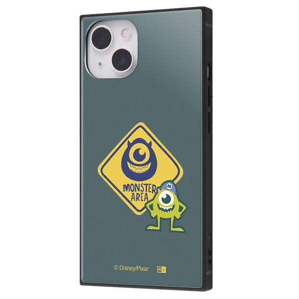ingrem イングレム iPhone 13 ディズニー・ピクサーキャラクター 耐衝撃ハイブリッドケース KAKU  マイク モンスターエリア