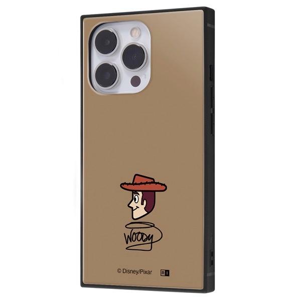 ingrem イングレム iPhone 13 Pro ディズニー・ピクサーキャラクター 耐衝撃ハイブリッドケース KAKU  ウッディ 横顔