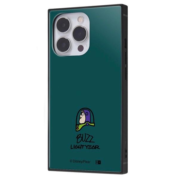 ingrem イングレム iPhone 13 Pro ディズニー・ピクサーキャラクター 耐衝撃ハイブリッドケース KAKU  バズ・ライトイヤー 横顔