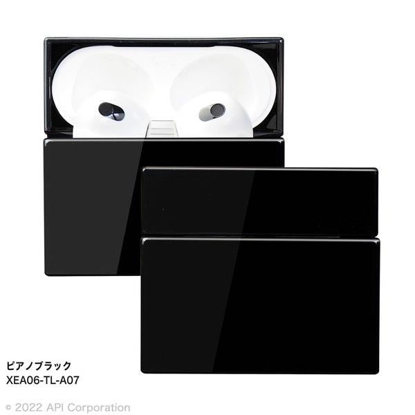 EYLE アイル AirPods 第3世代 TILE TPUケース PIANO BLACK XEA06-TL-A07
