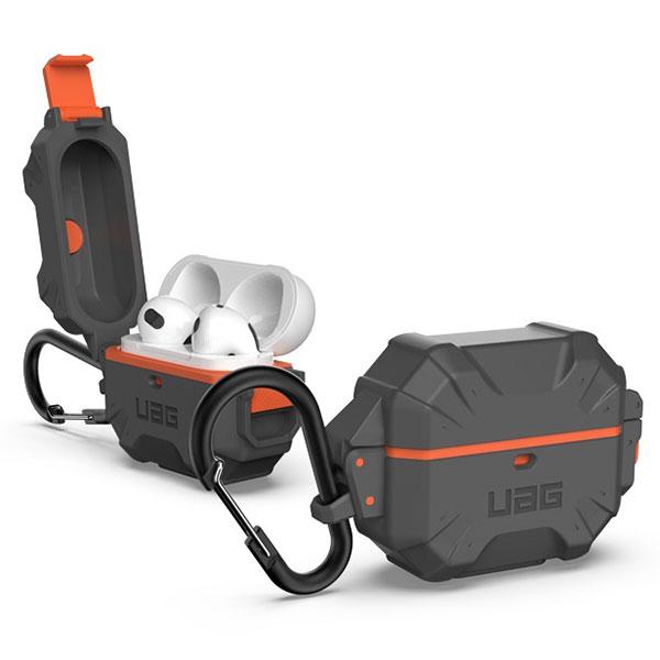 UAG ユーエージー AirPods 第3世代 PATHFINDER  (パスファインダー) コンポジットケース シルバー/オレンジ UAG-AP3PF-SV/OR