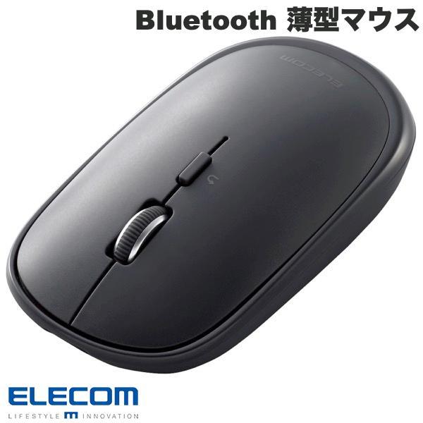 エレコム ELECOM マウス Bluetooth 4ボタン 薄型 充電式 3台同時接続 ガンメタリック M-TM15BBGM/EC