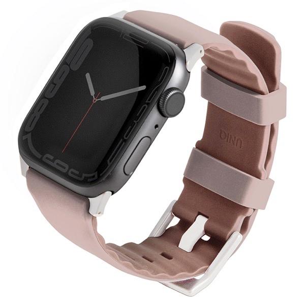 UNIQ ユニーク Apple Watch 41 / 40 / 38mm LINUS AIROSOFT SILICONE STRAP ROSE PINK UNIQ-41MM-LINUSPNK